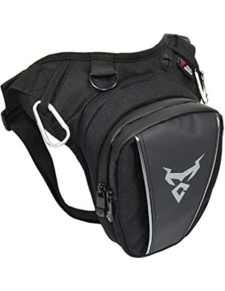 Bolsa de Pierna Oxford Hebetag Ajustable para Motocicleta