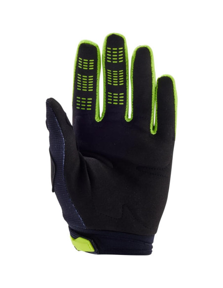 Guantes de Motocross Fox Racing 180 Flora para Mujeres, Negro/Amarillo, Pequeño