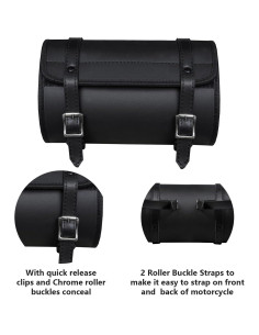 Bolsa de Manillar GARGOYLE BELLS 30.48 cm PVC Negro 2