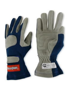 Guantes de Conducción RaceQuip 351 Series SFI 3.3/1 Azul Mediano 2
