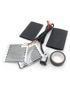 Puños Calentados YOFMOO para Motocicleta 12V con Interruptor