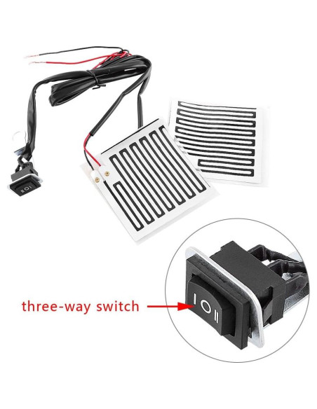 Almohadillas Calentadas 12V Estink para Motocicleta y ATV