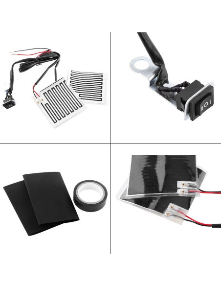 Almohadillas Calentadas 12V Estink para Motocicleta y ATV