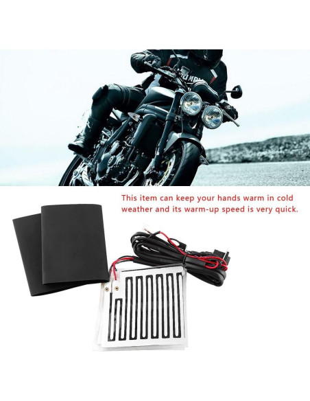 Almohadillas Calentadas 12V Estink para Motocicleta y ATV