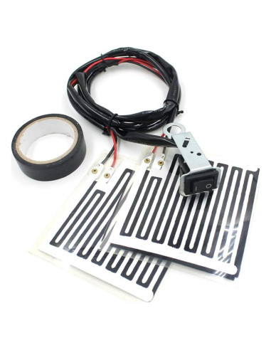 Puños Calentados QAZAKY 12V para Motocicleta y ATV