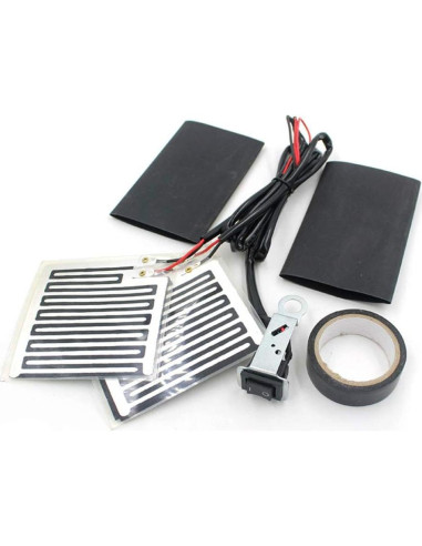 Puños Calentados QAZAKY 12V para Motocicleta y ATV