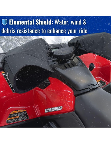 Manoplas Rígidas GEARS 200110-1 para Manillar ATV y Motocicleta