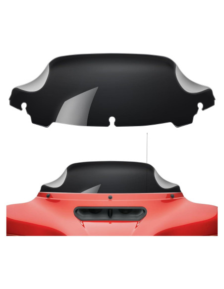 Parabrisas Negro 7" Amazicha para Harley Davidson 2014-2023