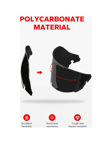 Parabrisas Negro 7" Amazicha para Harley Davidson 2014-2023