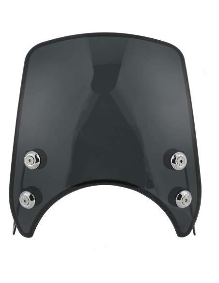 Deflector de Viento Tbest para Motocicleta 5-7in Negro