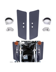 Deflectores de viento para horquilla delantera Kiawnia Humo