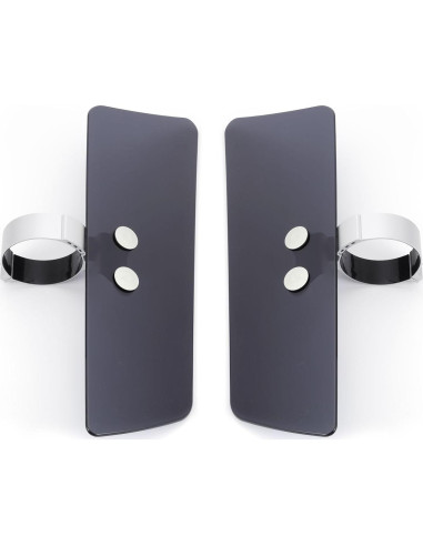 Deflectores de viento para horquilla delantera Kiawnia Humo