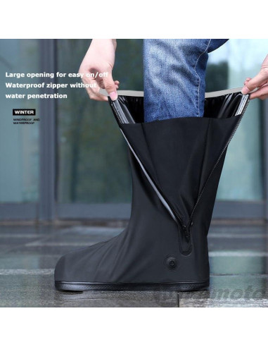 Cubiertas de Zapatos de Lluvia MJMOTO X-Large Impermeables