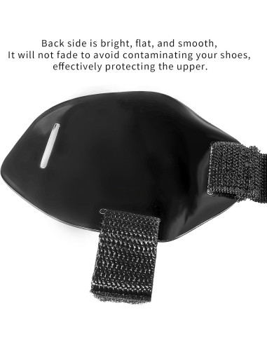 4 Almohadillas de Cambio de Motocicleta Goma Ajustables Negro