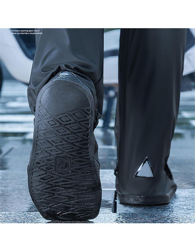 Cubiertas de Zapatos de Lluvia MJMOTO X-Large Impermeables