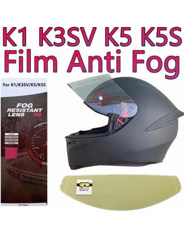 Película Antivaho ZQIYDYP para Casco K1, K1S, K3SV, K5, K5S