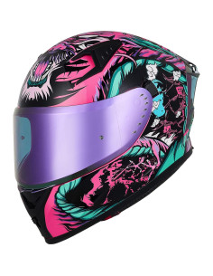 Visor Tinte Púrpura ILM Z501 para Casco de Motocicleta 2