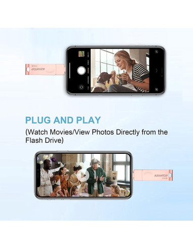 Photo Stick 512GB Aramtop USB C para iPhone y Android