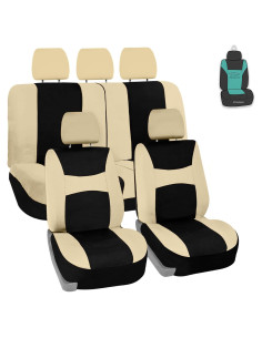 Juego Completo Cubiertas de Asientos FH Group Beige Universal