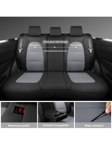 Cubiertas de Asiento GXT para Mazda CX-5 2017-2021 Cuero Sintético