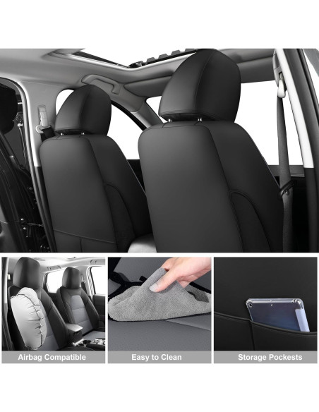 Cubiertas de Asiento GXT para Mazda CX-5 2017-2021 Cuero Sintético
