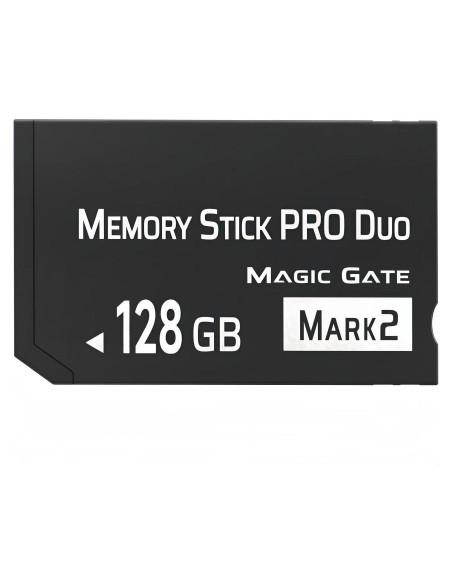 HSANYIUR 128GB Memoria Stick PRO Duo Mark2 para PSP y Cámaras