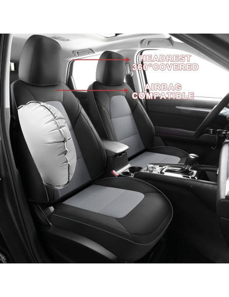 Cubiertas de Asiento GXT para Mazda CX-5 2017-2021 Cuero Sintético