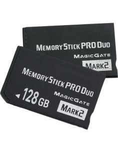 HSANYIUR 128GB Memoria Stick PRO Duo Mark2 para PSP y Cámaras 2