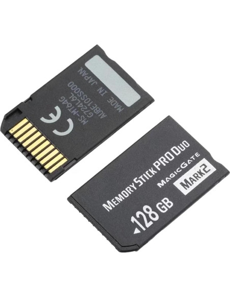 HSANYIUR 128GB Memoria Stick PRO Duo Mark2 para PSP y Cámaras