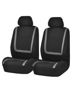 Cubiertas de Asientos de Tela FH Group - Ajuste Universal Gris