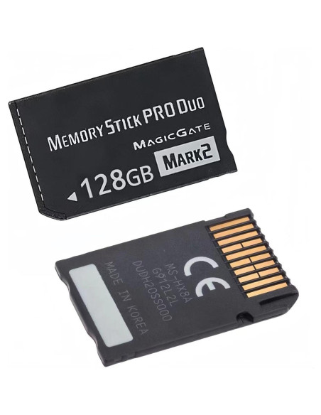 HSANYIUR 128GB Memoria Stick PRO Duo Mark2 para PSP y Cámaras