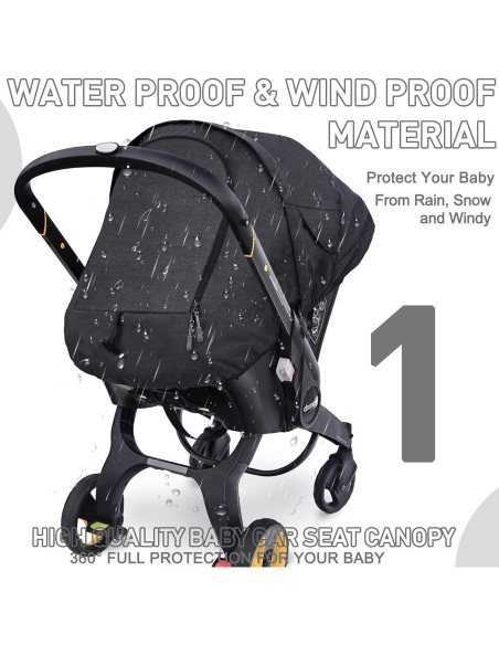 Cubierta de Asiento de Coche para Bebés Doona Impermeable