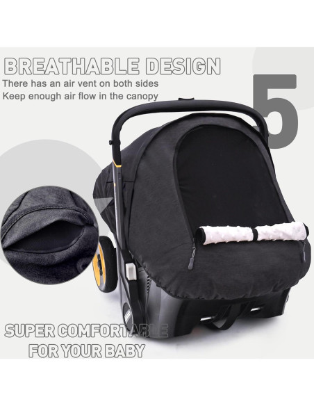 Cubierta de Asiento de Coche para Bebés Doona Impermeable