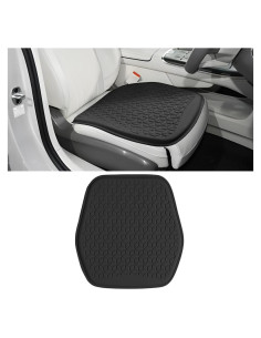 Cojín de Asiento de Gel Zpana para Automóvil Negro 48x46cm