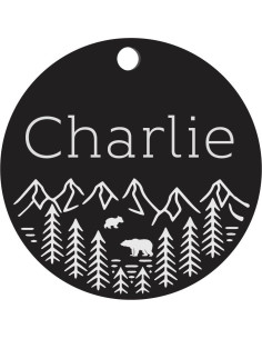 Placa de Identificación Personalizada para Perros - Acero Inoxidable 2