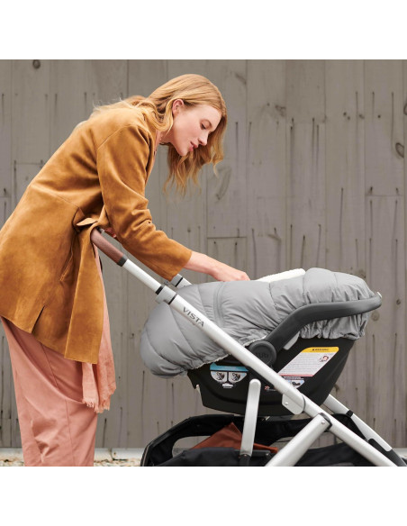 CozyGanoosh UPPAbaby para portabebés Aria y Mesa - Gris Claro