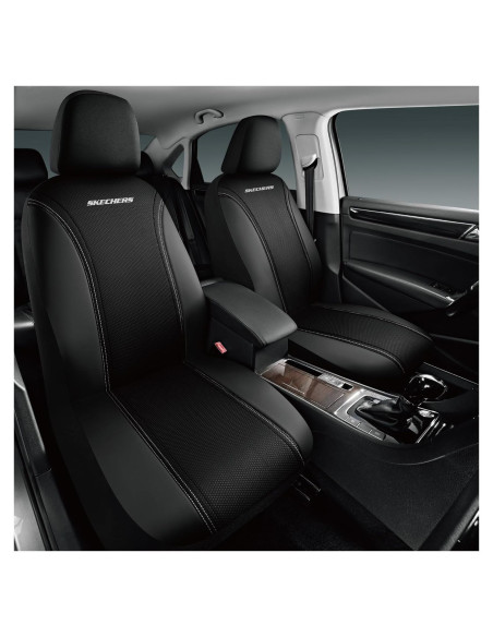 Fundas de Asiento Skechers con Espuma de Memoria, Negro