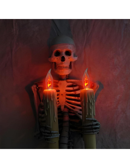 Bombillas de Luz de Llama LED Hompavo E12 12 Unidades