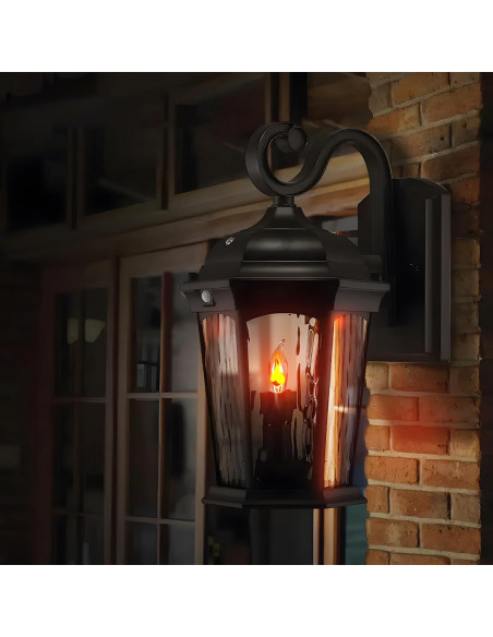 Bombillas de Luz de Llama LED Hompavo E12 12 Unidades