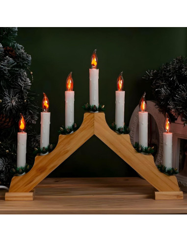 Bombillas de Luz de Llama LED Hompavo E12 12 Unidades