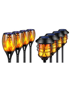 Luces Solares para Exteriores TomCare 12 Piezas LED