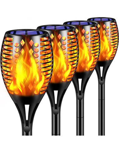 Luces Solares para Exteriores TomCare 12 Piezas LED