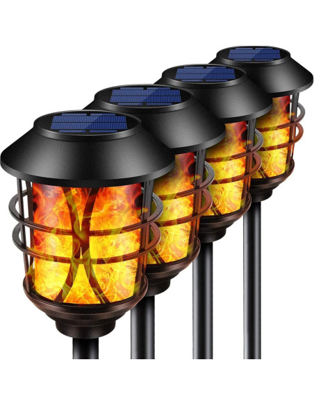 Luces Solares para Exteriores TomCare 12 Piezas LED