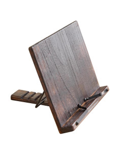 Soporte de Libro Ajustable GZQWDC de Madera Ergonómico 34x22.5cm
