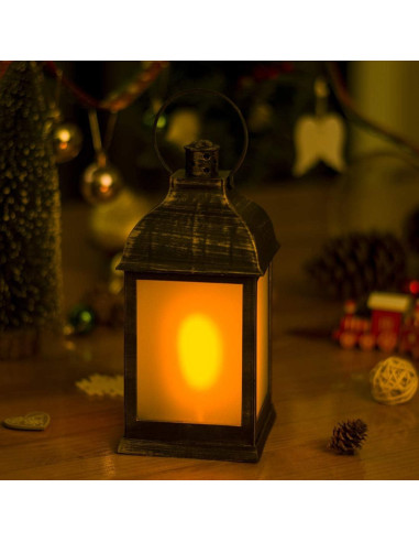 Lámparas Decorativas LED Efecto Llama ZKEE - Juego de 4