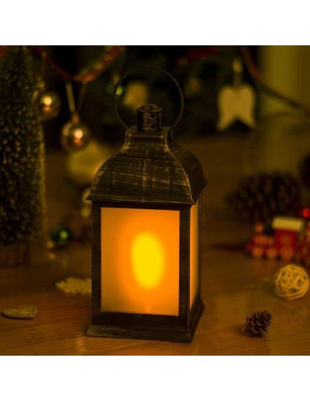 Lámparas Decorativas LED Efecto Llama ZKEE - Juego de 4