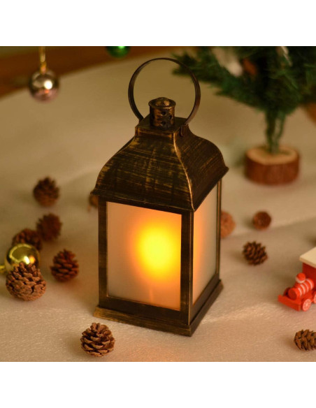 Lámparas Decorativas LED Efecto Llama ZKEE - Juego de 4