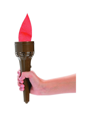 Antorcha de Plástico con Luz Parpadeante Fun Express 20 cm