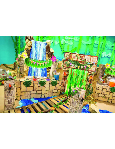 Antorcha de Plástico con Luz Parpadeante Fun Express 20 cm