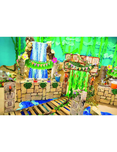 Antorcha de Plástico con Luz Parpadeante Fun Express 20 cm